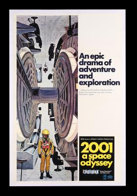 Lot #3 - 2001: A SPACE ODYSSEY (1968) - US One-Sheet - Style C 'Centrifuge' Artwork, 1968