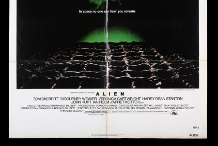Lot #10 - ALIEN (1979) - US One-Sheet, 1979 - 3
