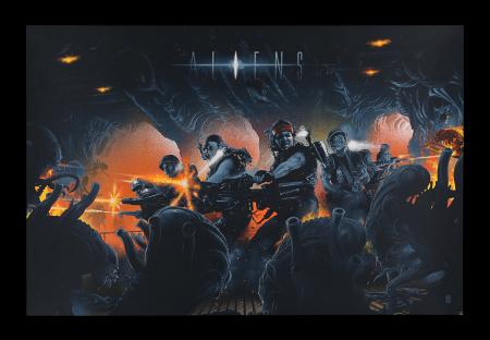Lot #15 - ALIENS (1986) - Hand-numbered Limited Edition Hero Complex Gallery Print, 2020