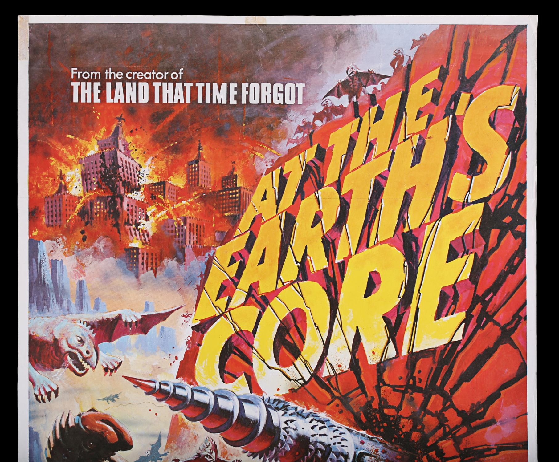 Lot #30 - AT THE EARTH'S CORE (1976) - British Double Crown, 1976 - 4