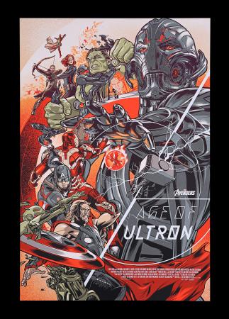 Lot #36 - AVENGERS: AGE OF ULTRON (2015) - Hand-Numbered Limited Edition Mondo Print, 2015