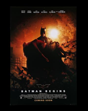 Lot #57 - BATMAN BEGINS (2005) - Three US/International 'Coming Soon' One-Sheets, 2005 - 2