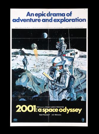 Lot #112 - 2001: A SPACE ODYSSEY (1968) - Bryan Fuller Collection: US One-Sheet - 70mm Style B, 1968