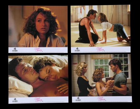 Lot #208 - DIRTY DANCING (1987) - UK Quad and Complete Set of Eight Front Of House Lobby Cards, 1987 - 6