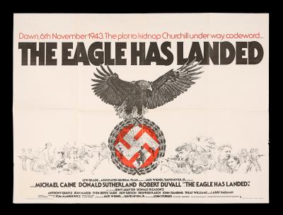 Lot #224 - THE EAGLE HAS LANDED (1976) - UK Quad, 1976