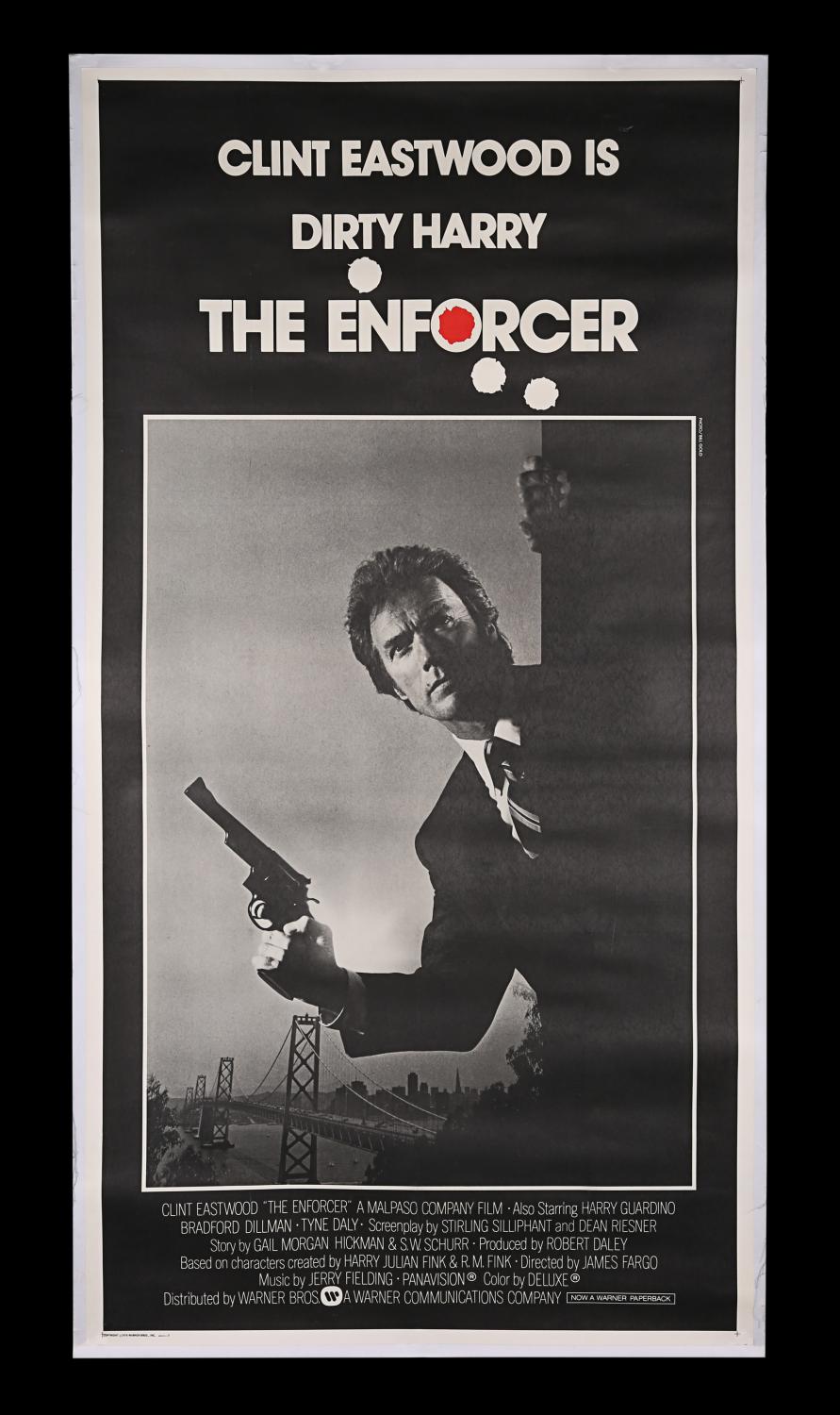 Lot #228 - THE ENFORCER (1976) - US Three-Sheet, 1976