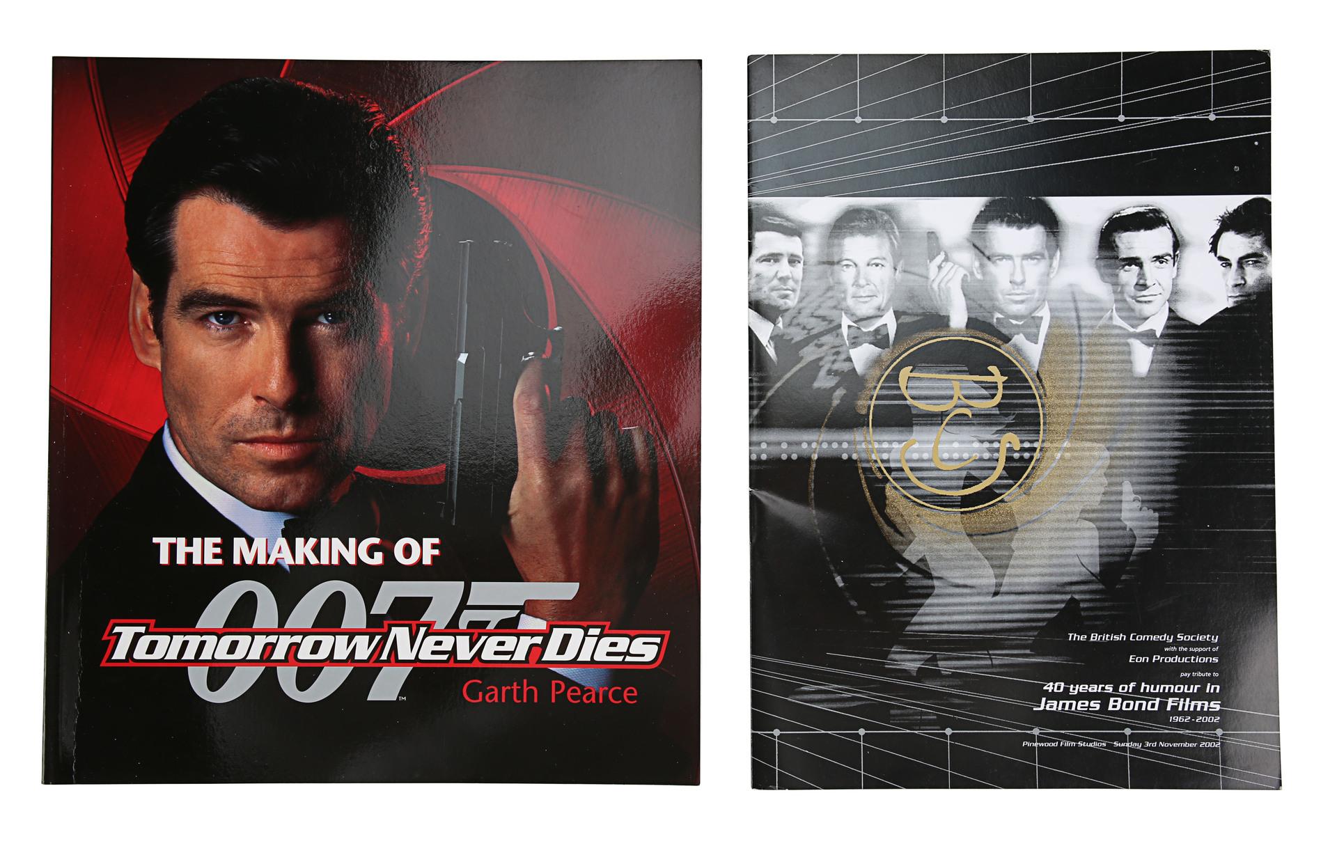 Lot #365 - PIERCE BROSNAN JAMES BOND MEMORABILIA SELECTION (1995-2002 ...