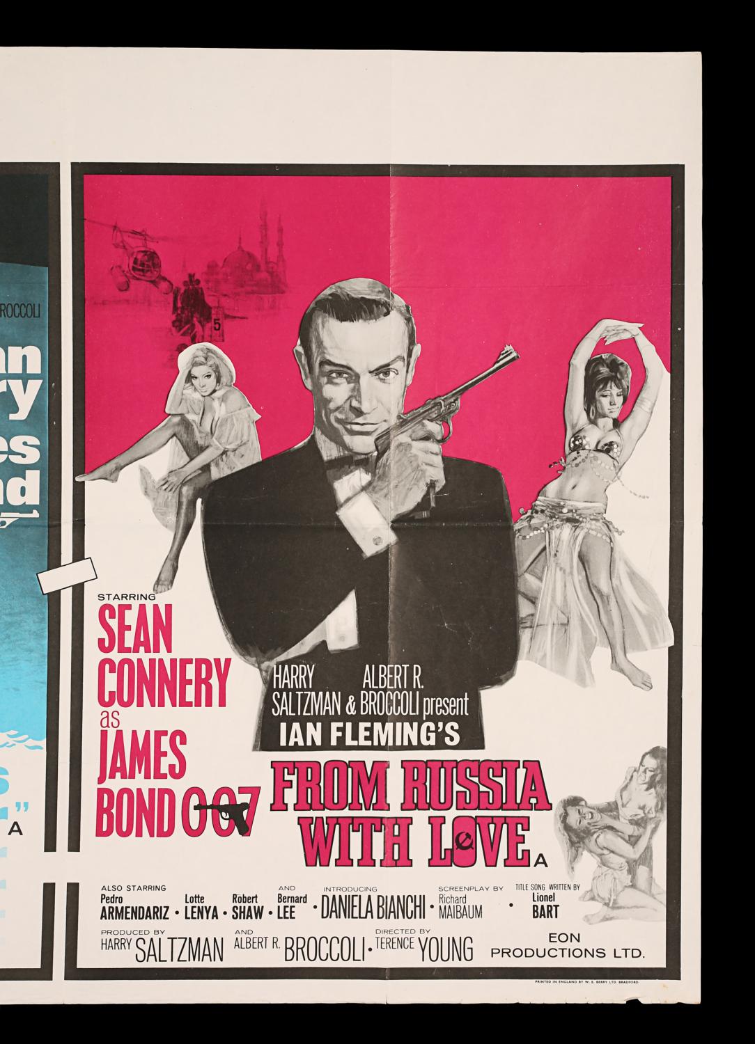 Lot #422 - JAMES BOND: DIAMONDS ARE FOREVER / FROM RUSSIA WITH LOVE ...