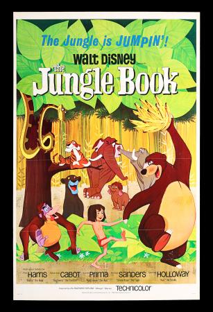 Lot #453 - THE JUNGLE BOOK (1967) - US One-Sheet, 1967