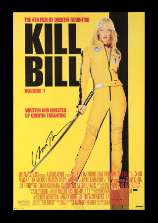Lot #467 - KILL BILL (2003) - Uma Thurman Autographed Poster, 2003