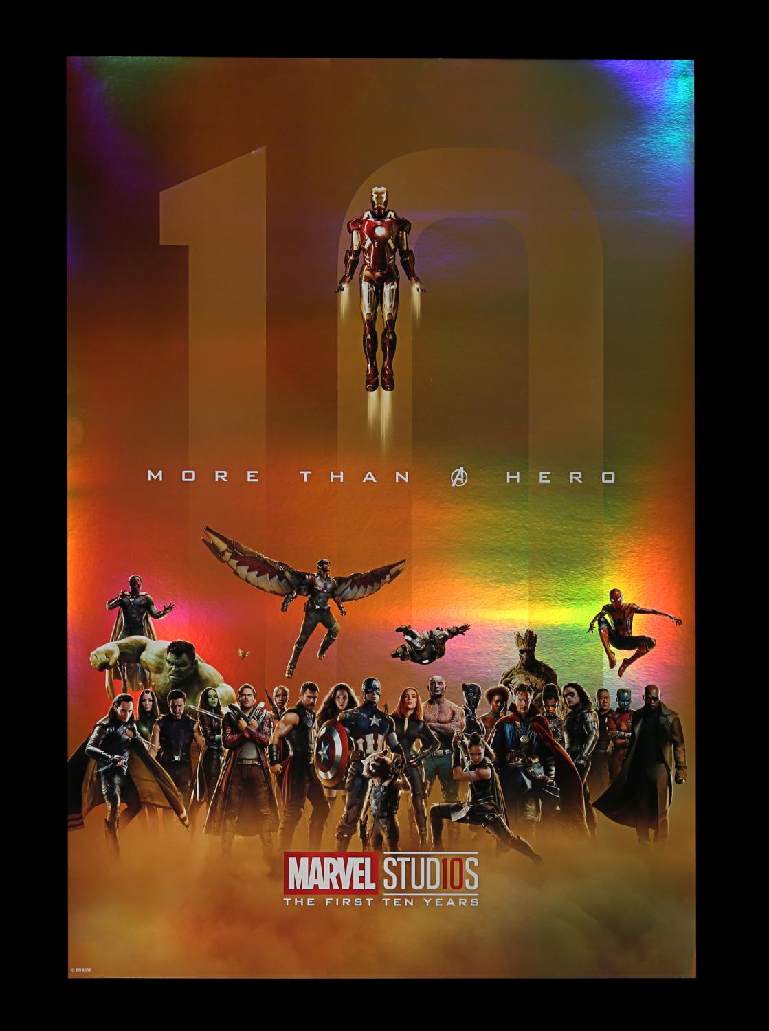 Lot #510 - MARVEL STUDIOS: THE FIRST TEN YEARS (2018) - Special ...