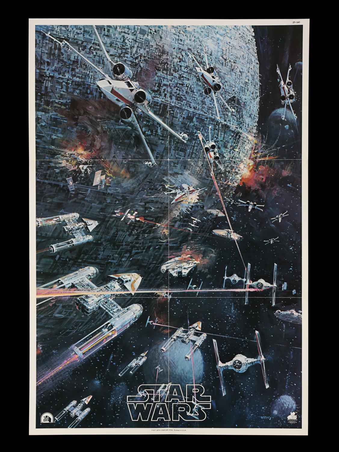 STAR WARS, SOUNDTRACK POSTER, JOHN BERKEY, 1977, Star Wars Online, 2019