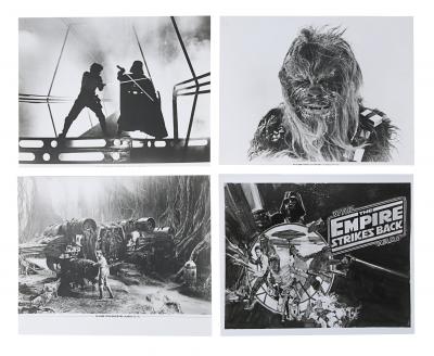 Lot #655 - STAR WARS: EP V - THE EMPIRE STRIKES BACK (1980) - FEREF ARCHIVE: Original Poster Concept Photograph and Production Stills, 1980
