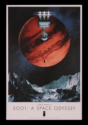 Lot #2 - 2001: A SPACE ODYSSEY (1968) - Hand-Numbered Vice Press and Bottleneck Gallery Limited Edition Regular Print by Matt Griffin, 2021