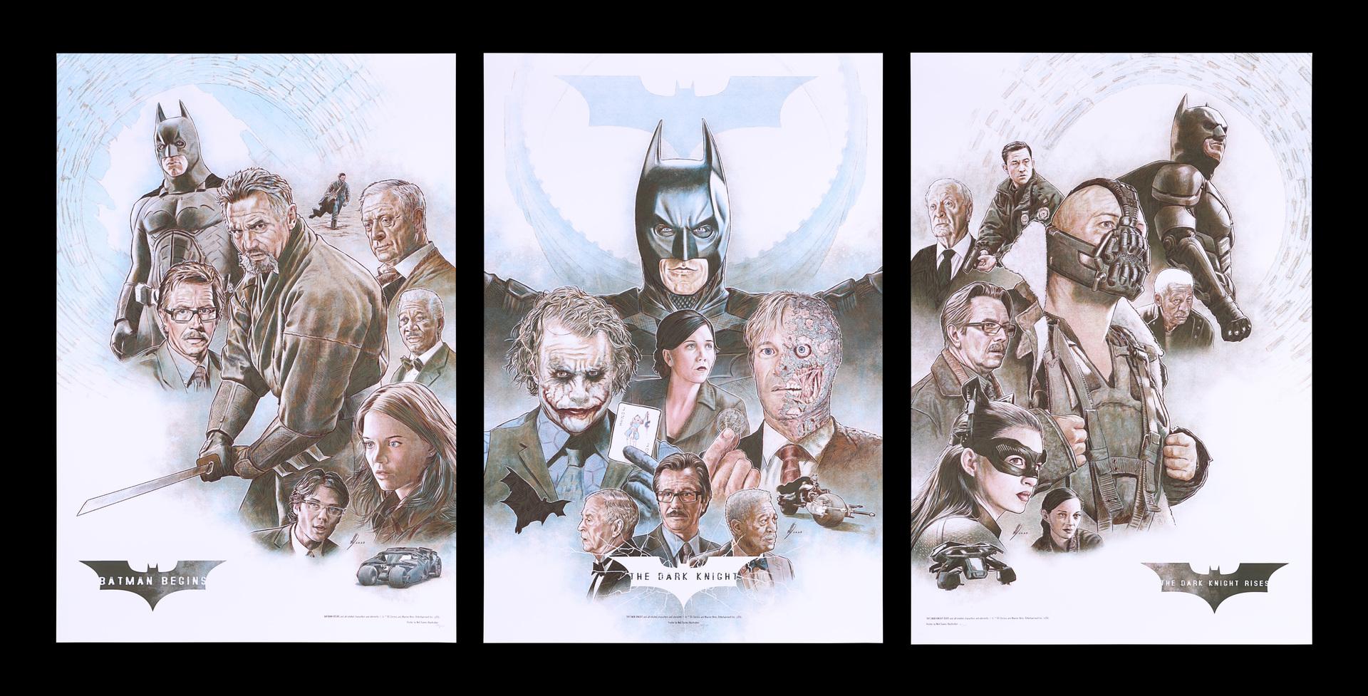  The Dark Knight Trilogy (Batman Begins / The Dark
