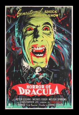 Lot #105 - HORROR OF DRACULA (1958) - Hand-Numbered Limited Edition Mondo Print by Francesco Francavilla, 2021