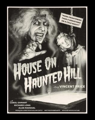 Lot #106 - HOUSE ON HAUNTED HILL (1959) - Hand-Numbered Limited Edition Mondo Print by Sam Wolfe Connelly, 2020