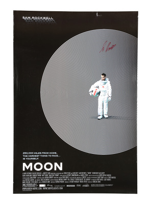 Lot #412 - MOON (2009) - Sam Rockwell Autographed One-Sheet, 2009