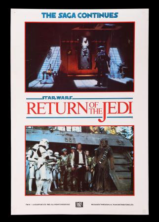 Lot #520 - STAR WARS: EP VI - RETURN OF THE JEDI (1983) - Three British ...